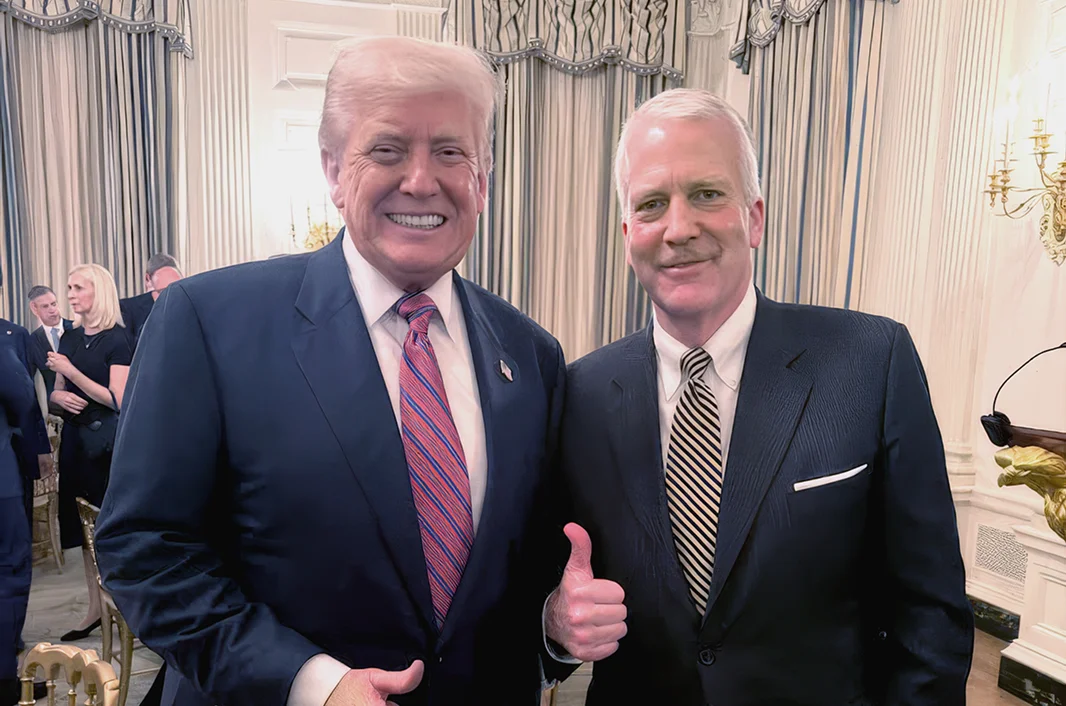 Dan Sullivan and President Trump